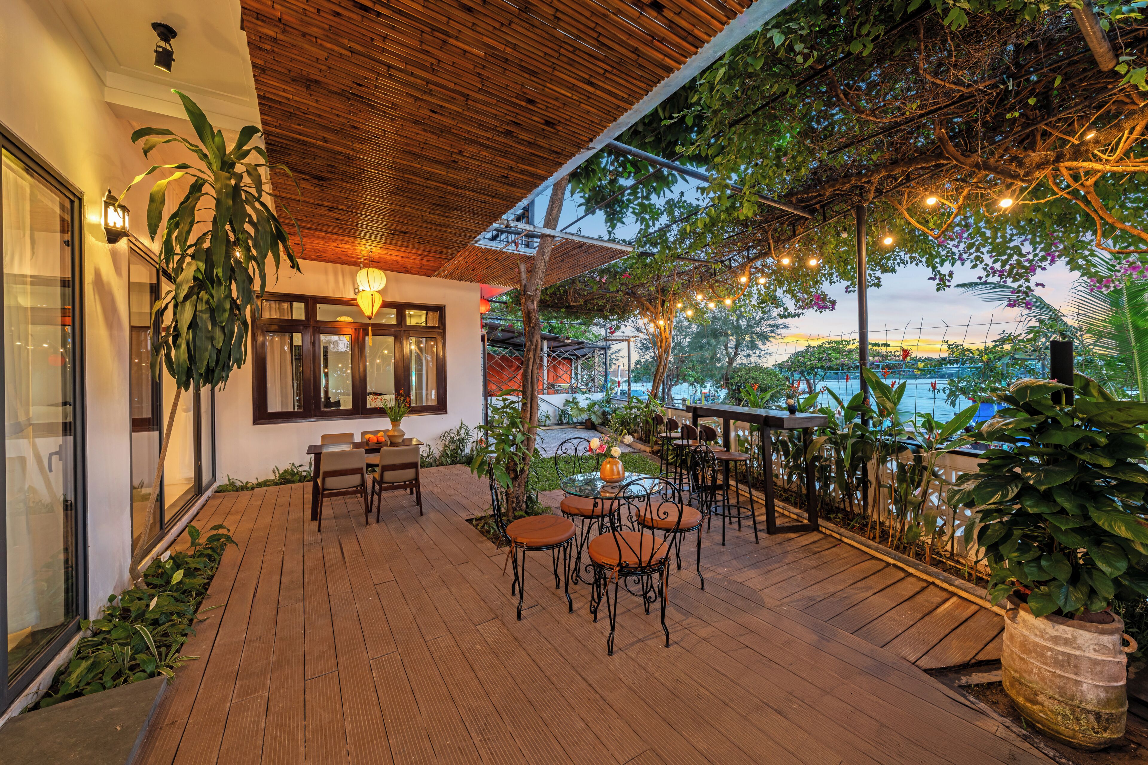Courtyard view