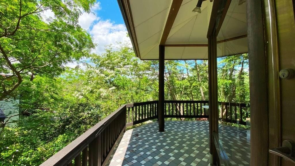 Maison, non-fumeur, balcon | Enceinte de l’hébergement