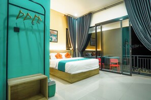 Deluxe Double Room, Balcony, City View | Desk, free WiFi - INSTAY Hotel Dieng Chill Serenity (Garung)