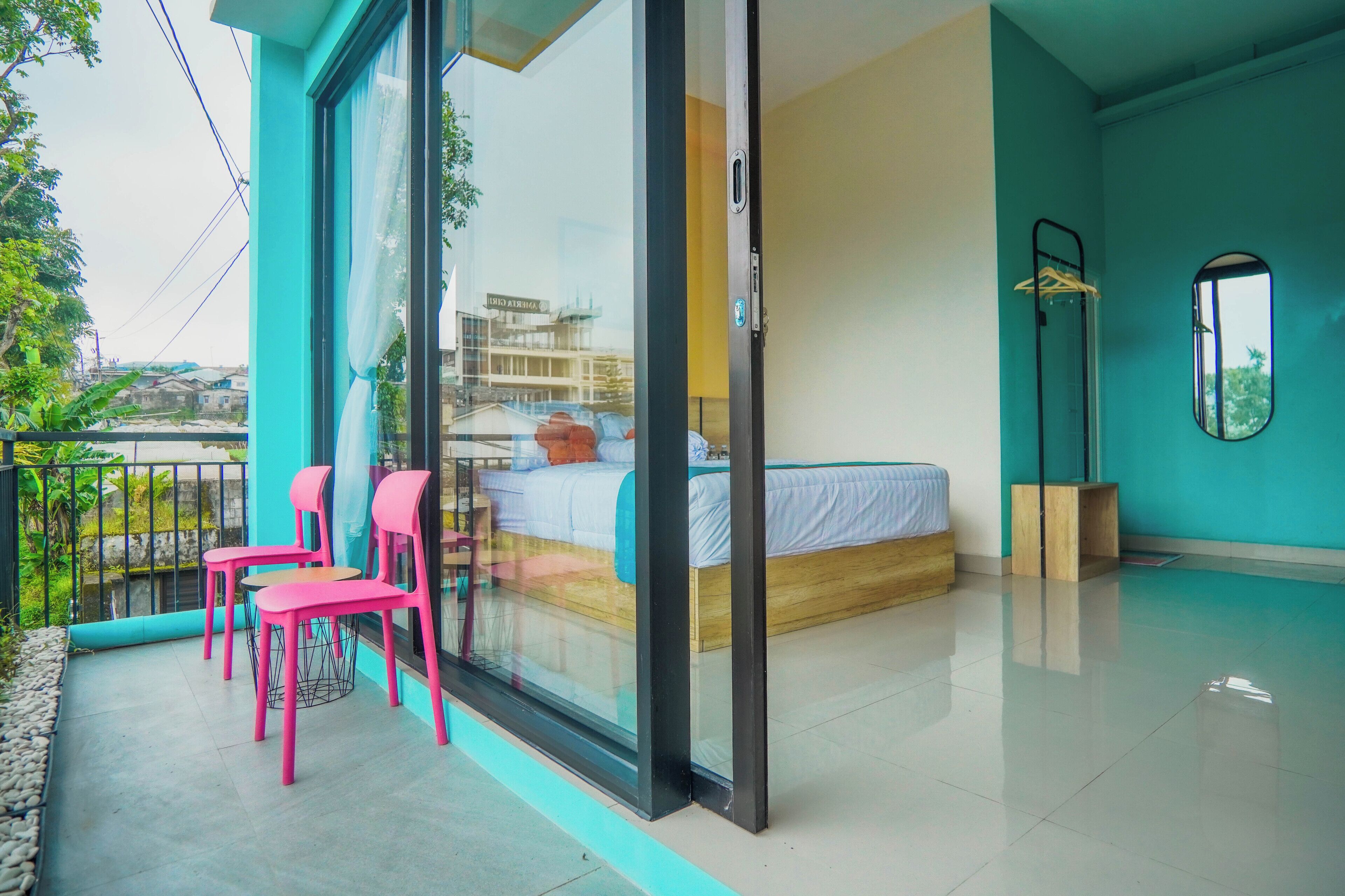 Deluxe-Doppelzimmer, Balkon, Stadtblick