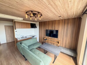 Cottage, Non Smoking, Bay View | Living area | 43-inch Smart TV with digital channels - Tabinoteitaku Breathtake Matsushima (Matsushima)