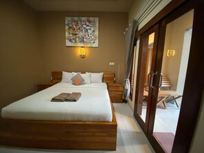 Camera doppia, vista giardino