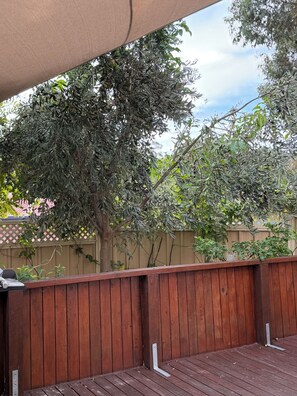 Terrace/patio - Family oasis with sunset deck in prime Melville location (Melville)