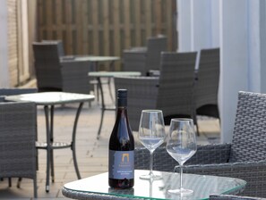 Outdoor dining - Fairschlafen Boutique Hotel (Neustadt)