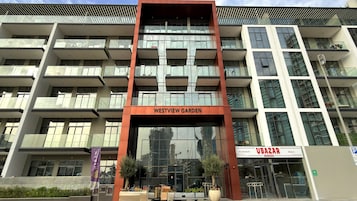 Façade de l’hébergement