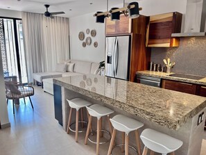 Interior - Bright & Airy, located in Santa Cruz steps to the Park, Restaurants and Beach (Santa Cruz, Huatulco)