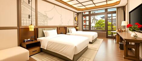 Garden View Twin Room | Free WiFi