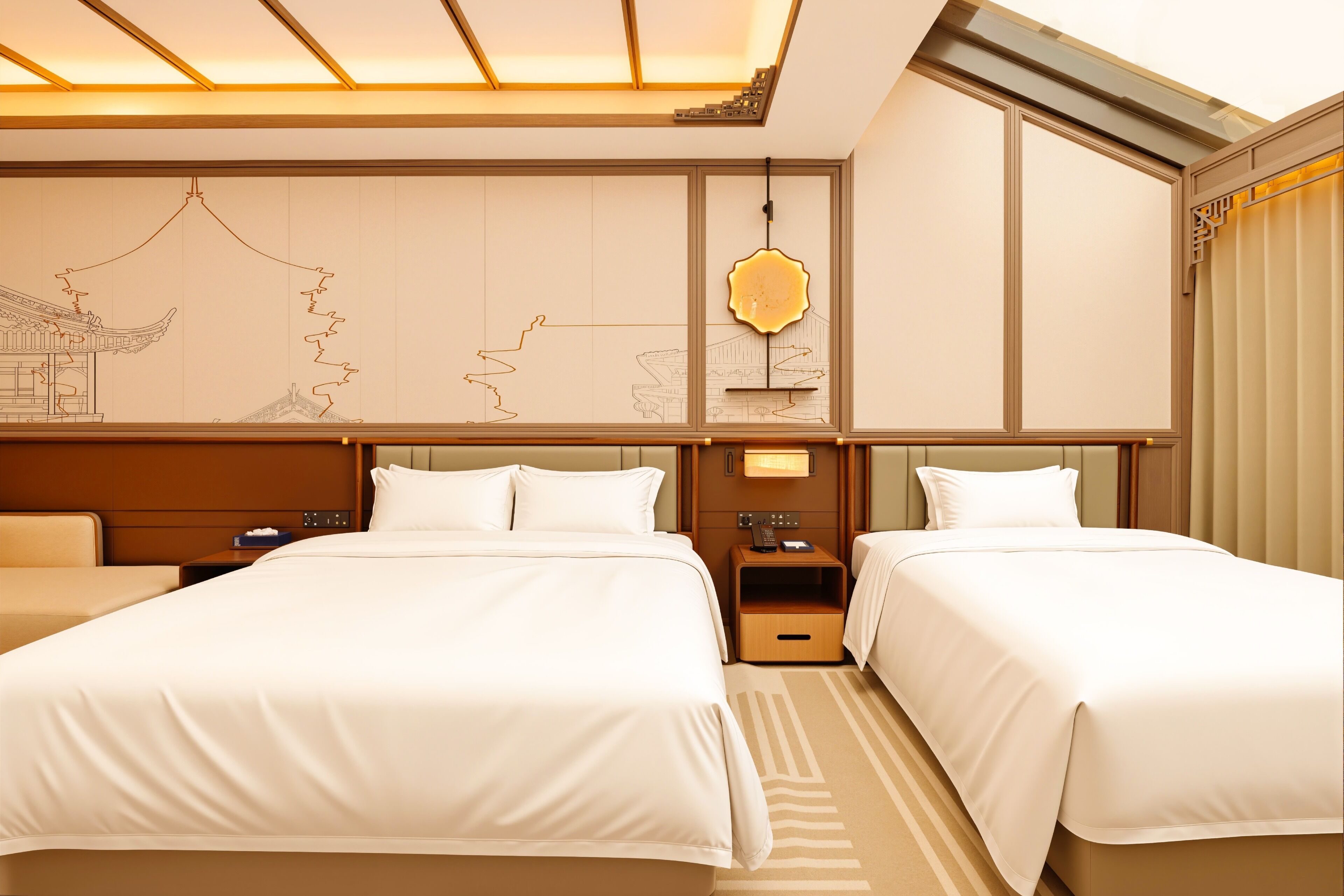 Quarto duplo design | Wi-Fi de cortesia