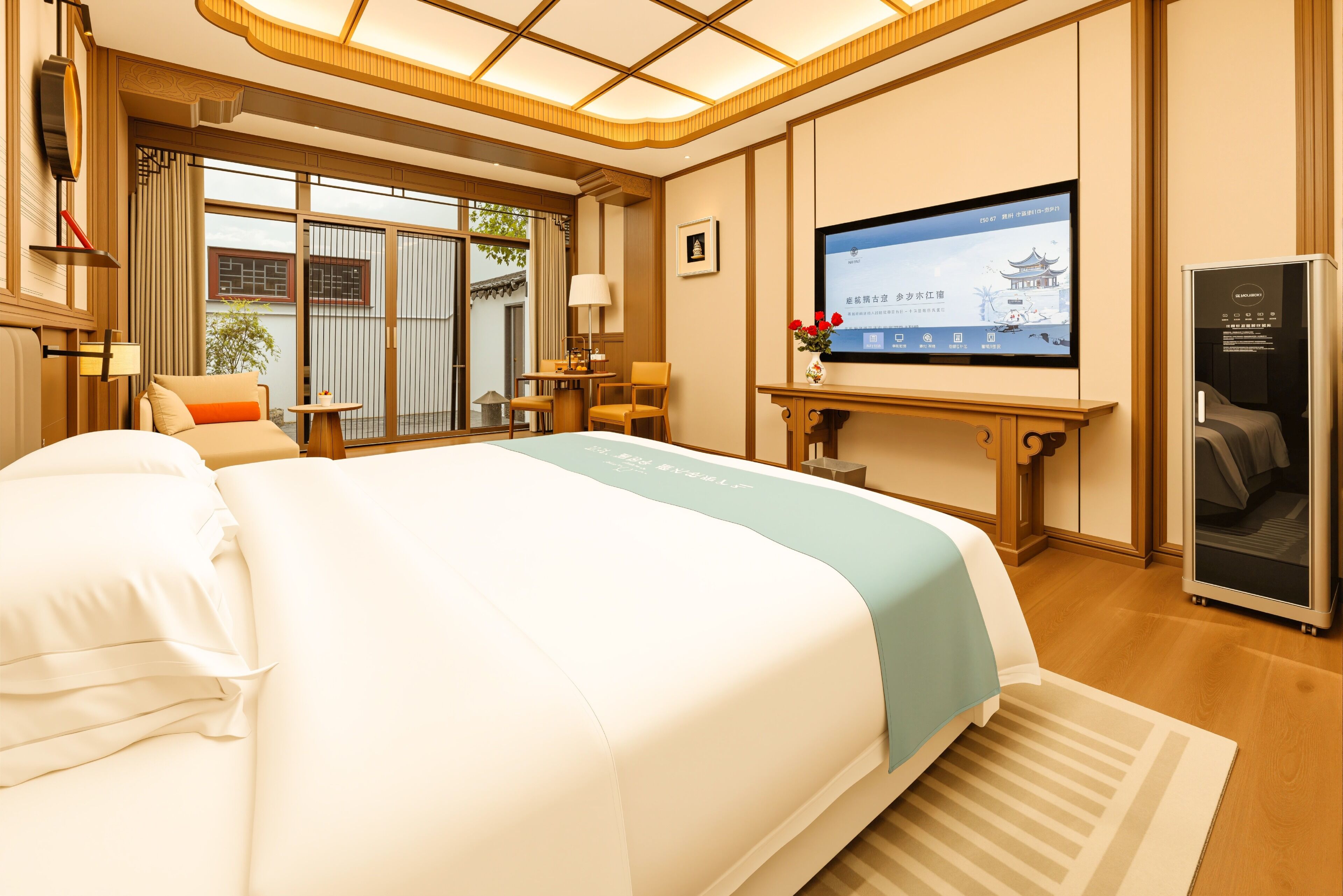 Quarto casal luxo | Wi-Fi de cortesia