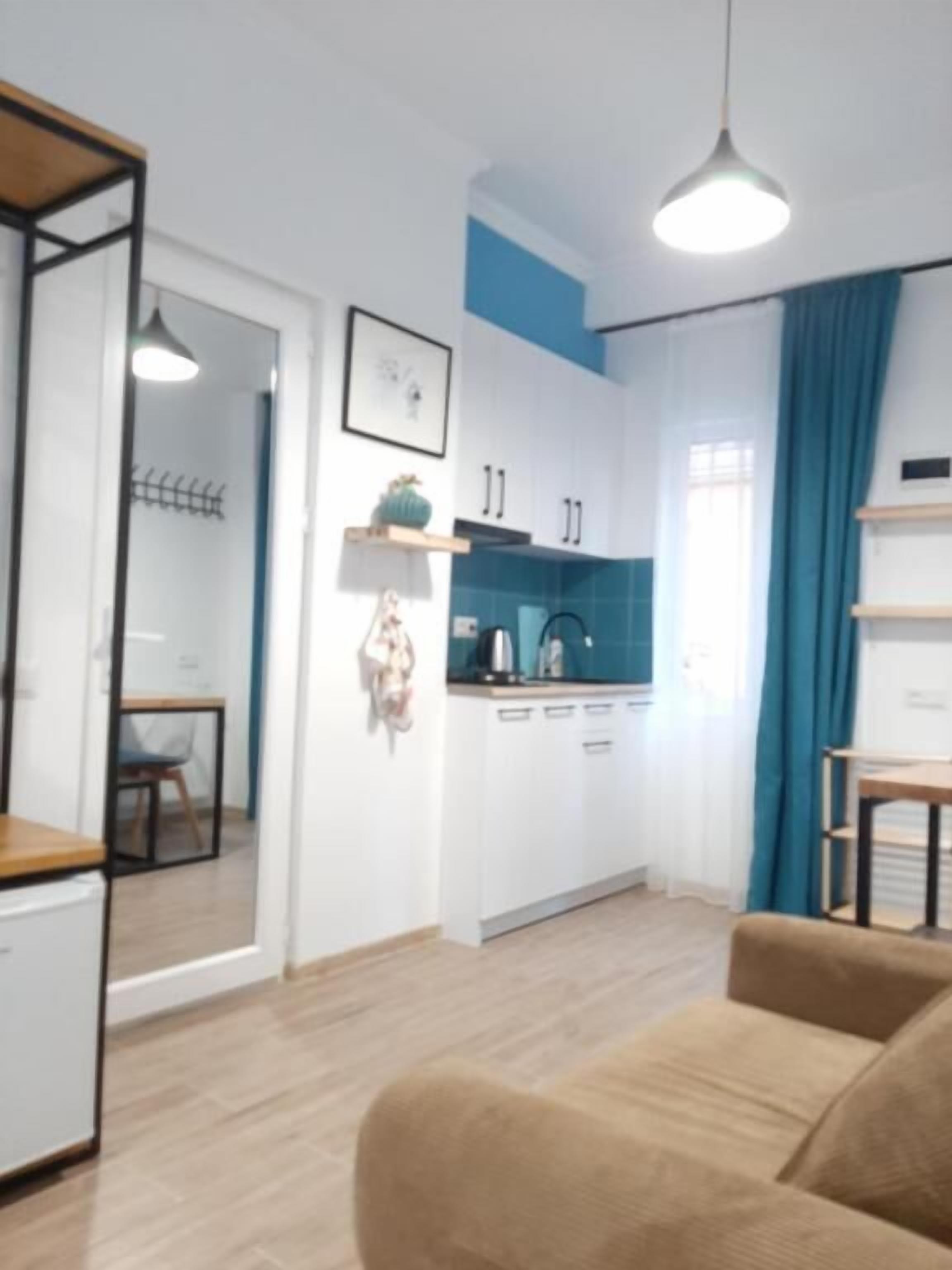 Estúdio conforto, varanda coberta, vista para o pátio | Parte interna