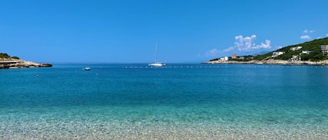 Beach nearby, 4 beach bars