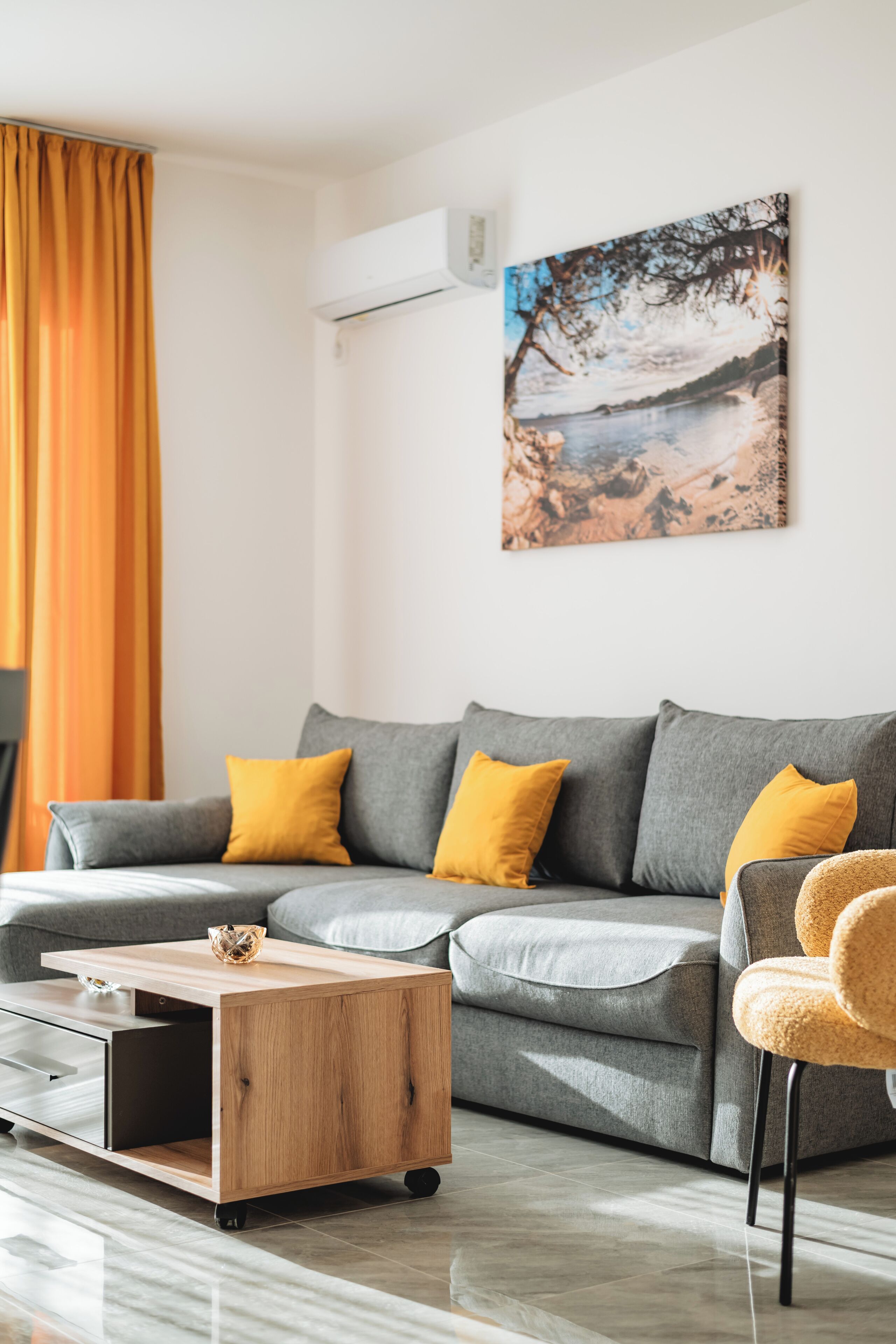 Elite Apartment, 1 Bedroom, Balcony, Sea View