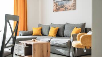 Elite Apartment, 1 Bedroom, Balcony, Sea View