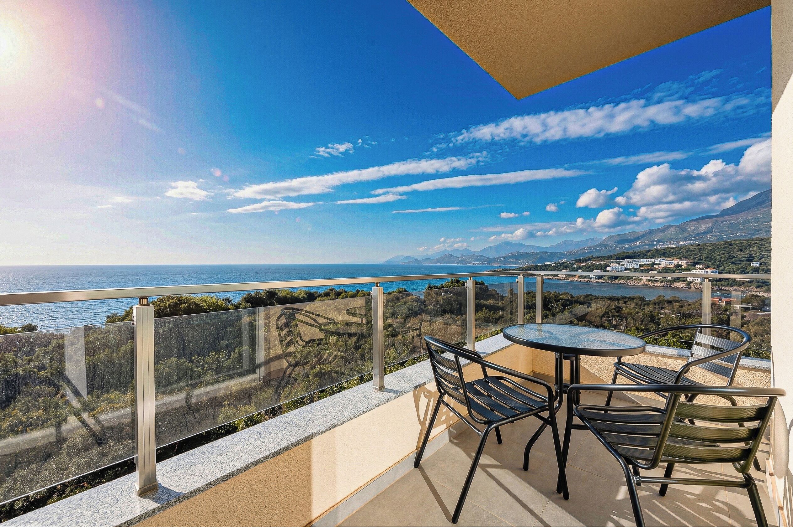 Executive Apartment, 1 Bedroom, Balcony, Sea View | Balcony view