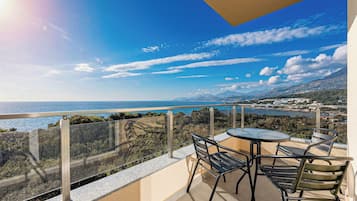 Lägenhet Executive - 1 sovrum - balkong - havsutsikt | Balkongutsikt