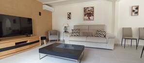 TV, books - Villa on large plot, with secure swimming pool, in the heart of the Bandol vineyards (Le Castellet)