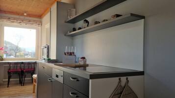 Kühlschrank, Ofen, Herdplatte, Geschirrspüler
