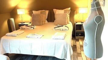 2 chambres, accès Internet, draps fournis