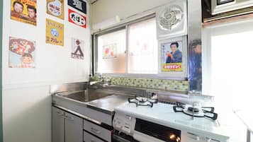 Classic House, 3 Bedrooms | Private kitchen | Fridge, microwave, stovetop, rice cooker