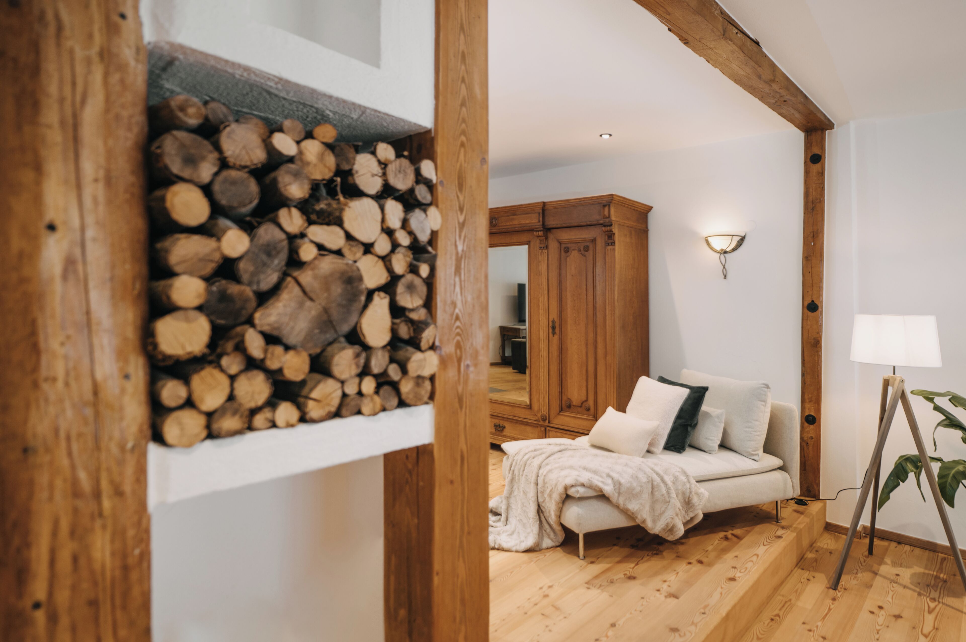 Apartamento luxo, 3 quartos, sauna seca | Área de estar