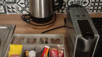 Kaffe och/eller kaffebryggare