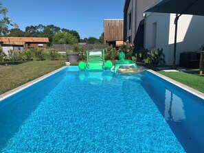 Pool - Quiet house with heated pool (Seignosse)