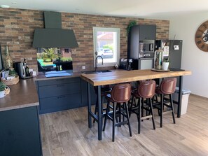 Private kitchen - Quiet house with heated pool (Seignosse)