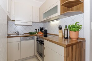 Private kitchen - Apartment Elli 02 (Rostock)