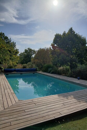 Gîte nature avec vue, piscine & atelier céramique