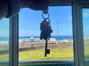 Uitzicht vanuit accommodatie