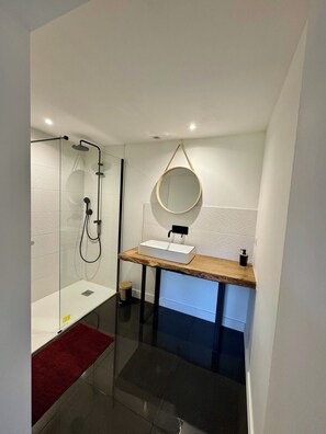 Shower, toilet paper - Design, Comfort and Elegance (Échourgnac)