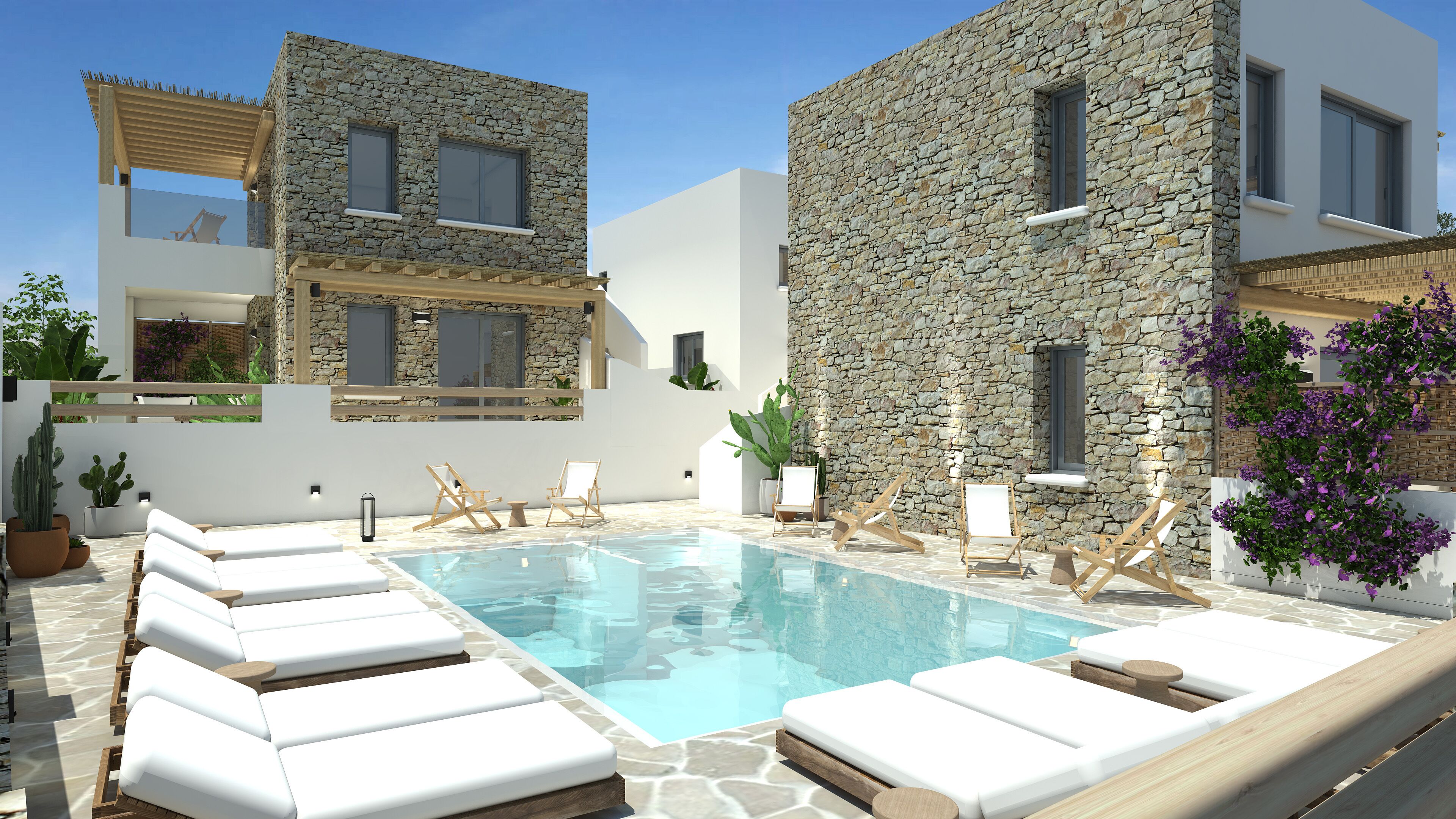 Seasonal outdoor pool