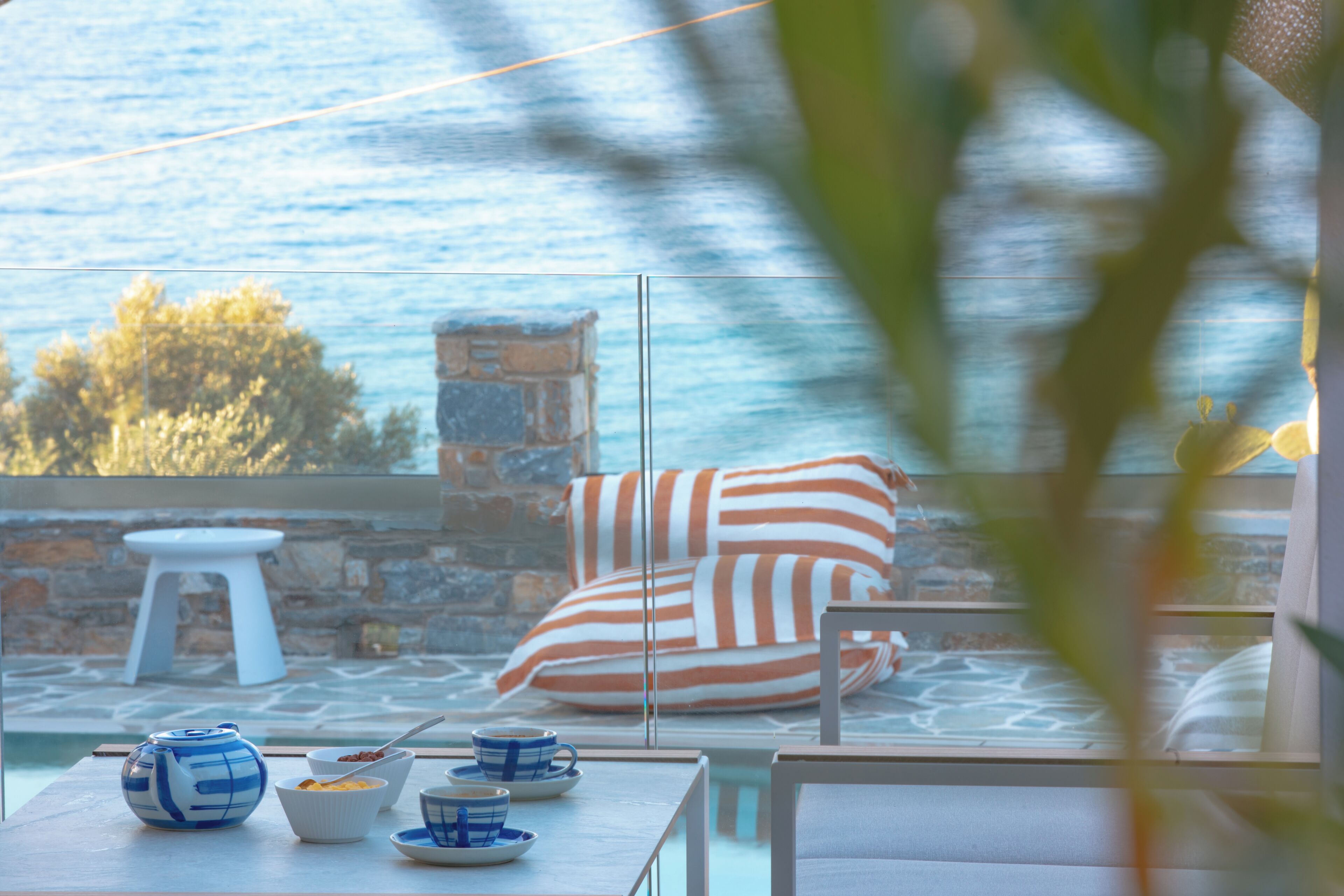 Deluxe Studio Suite, Sea View | Terrace/patio