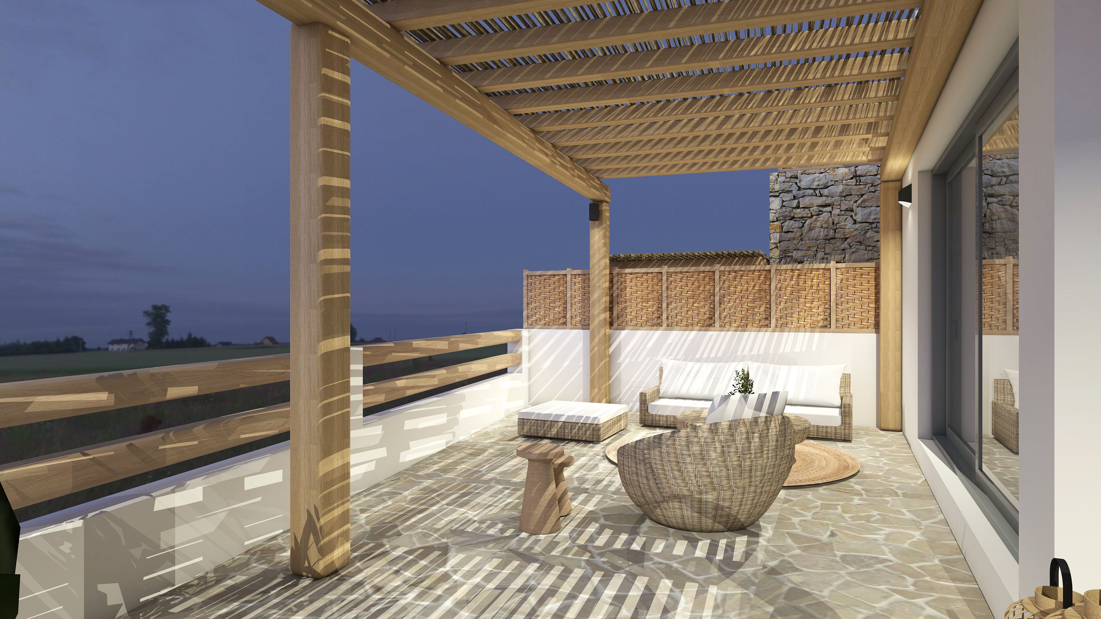 Terraza o patio