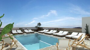 Seasonal outdoor pool