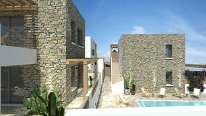 Property grounds - Sofrano Luxury Apartments (Ikaria)