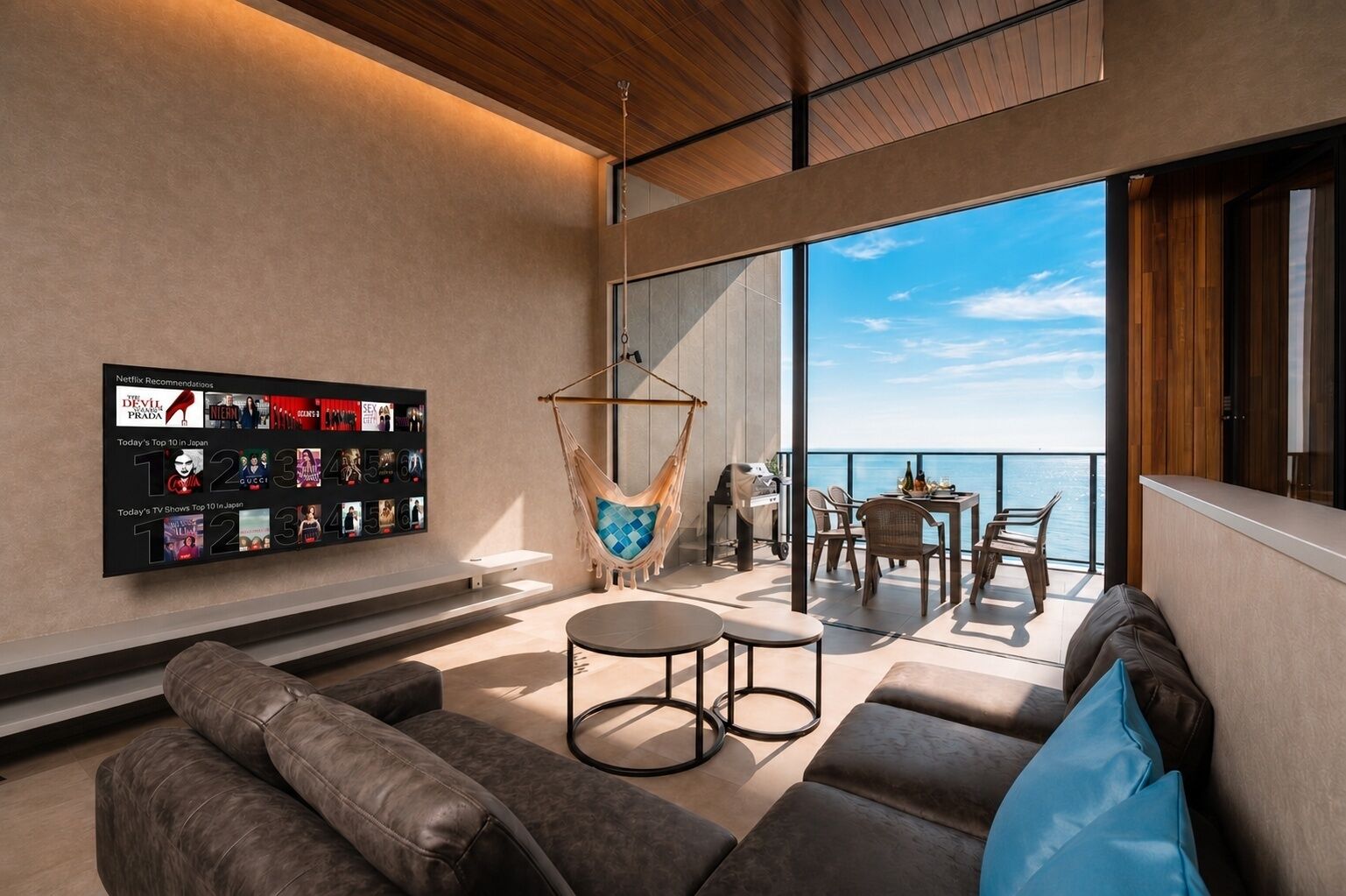 Luxury Villa, Ocean View | Premium bedding, blackout drapes, iron/ironing board, free WiFi