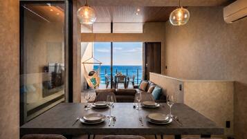 Luxury Villa, Ocean View | In-room dining