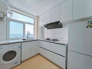 Standard-sviitti, kaupunkinäköala | Yksityinen keittiö