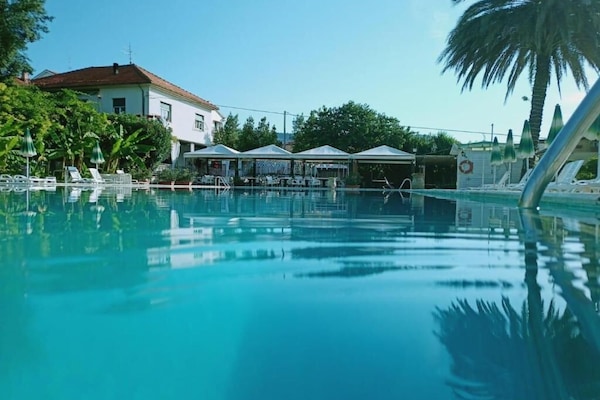 Seasonal outdoor pool