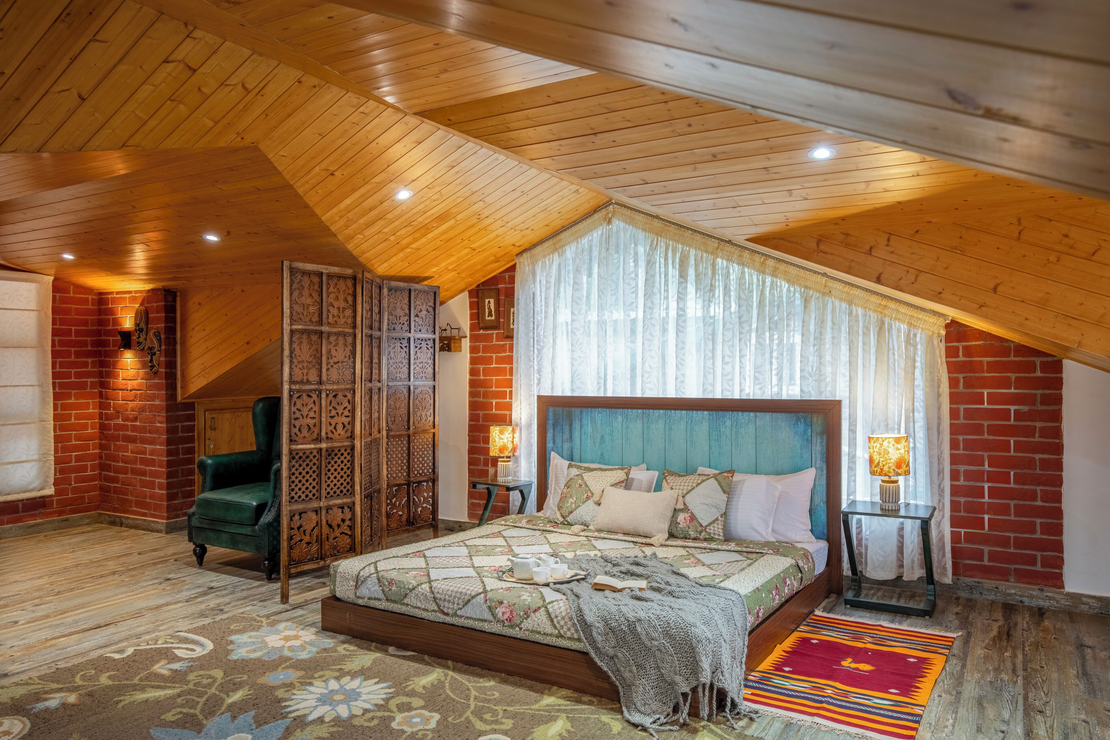 Deluxe Villa, Balcony, Hill View