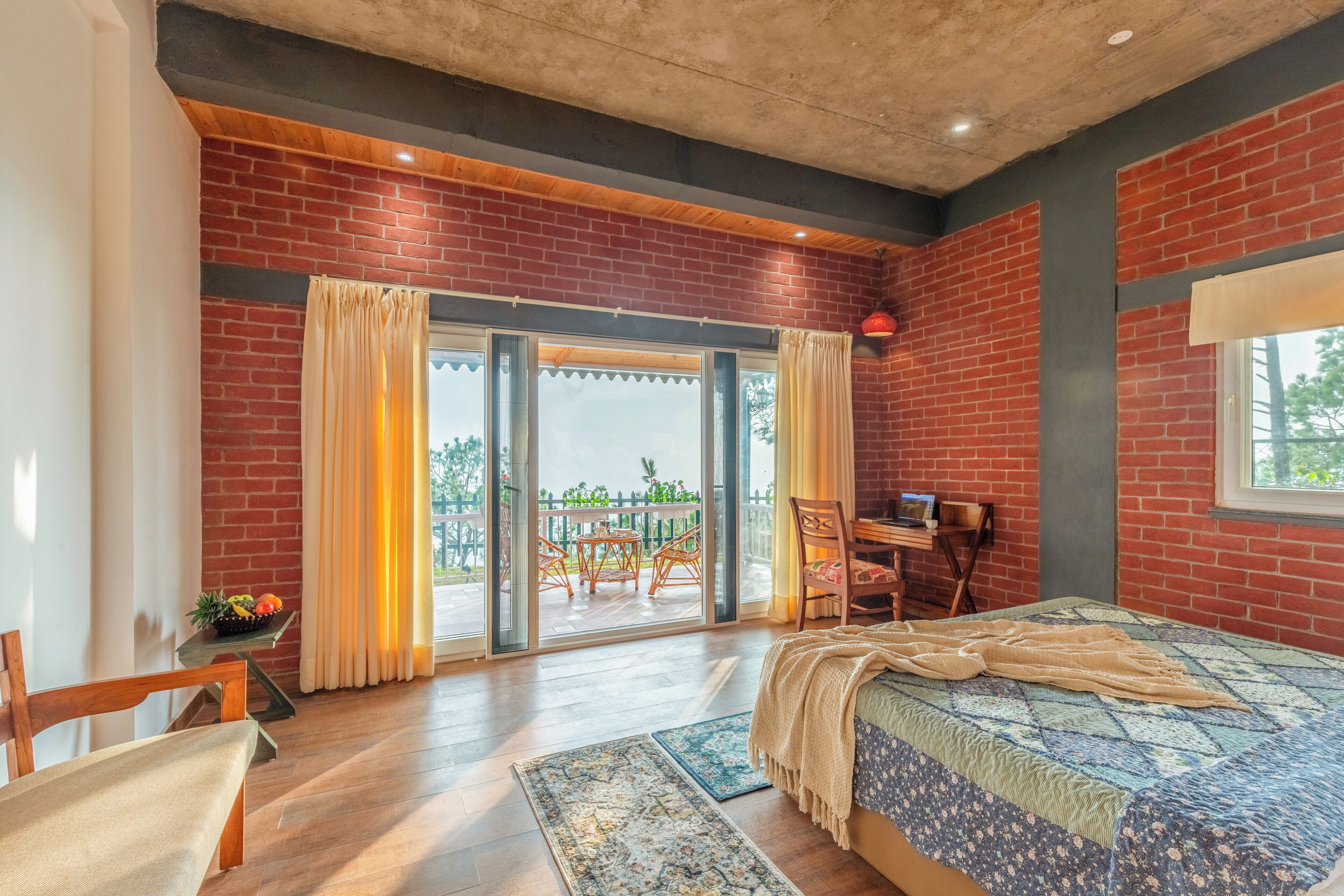 Deluxe Villa, Balcony, Hill View