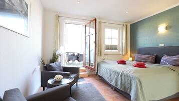 Comfort-Apartment, Balkon, Stadtblick | Kostenloses WLAN