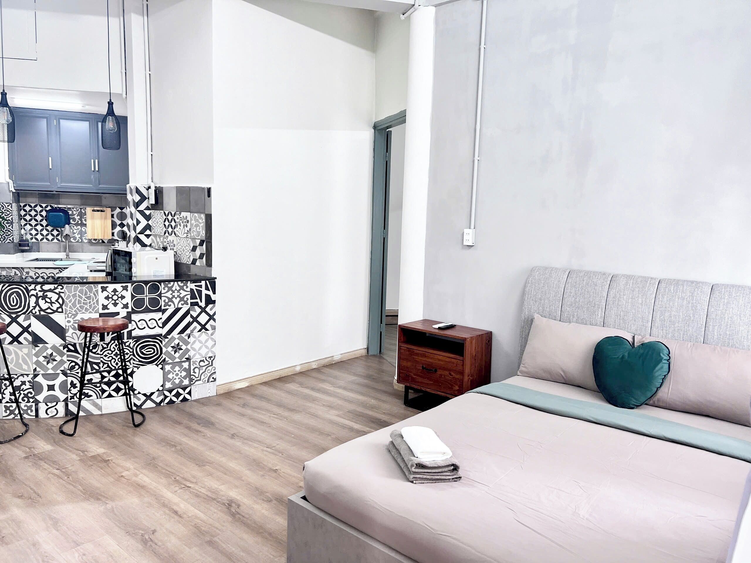 Deluxe-huoneisto, parveke, kaupunkinäköala