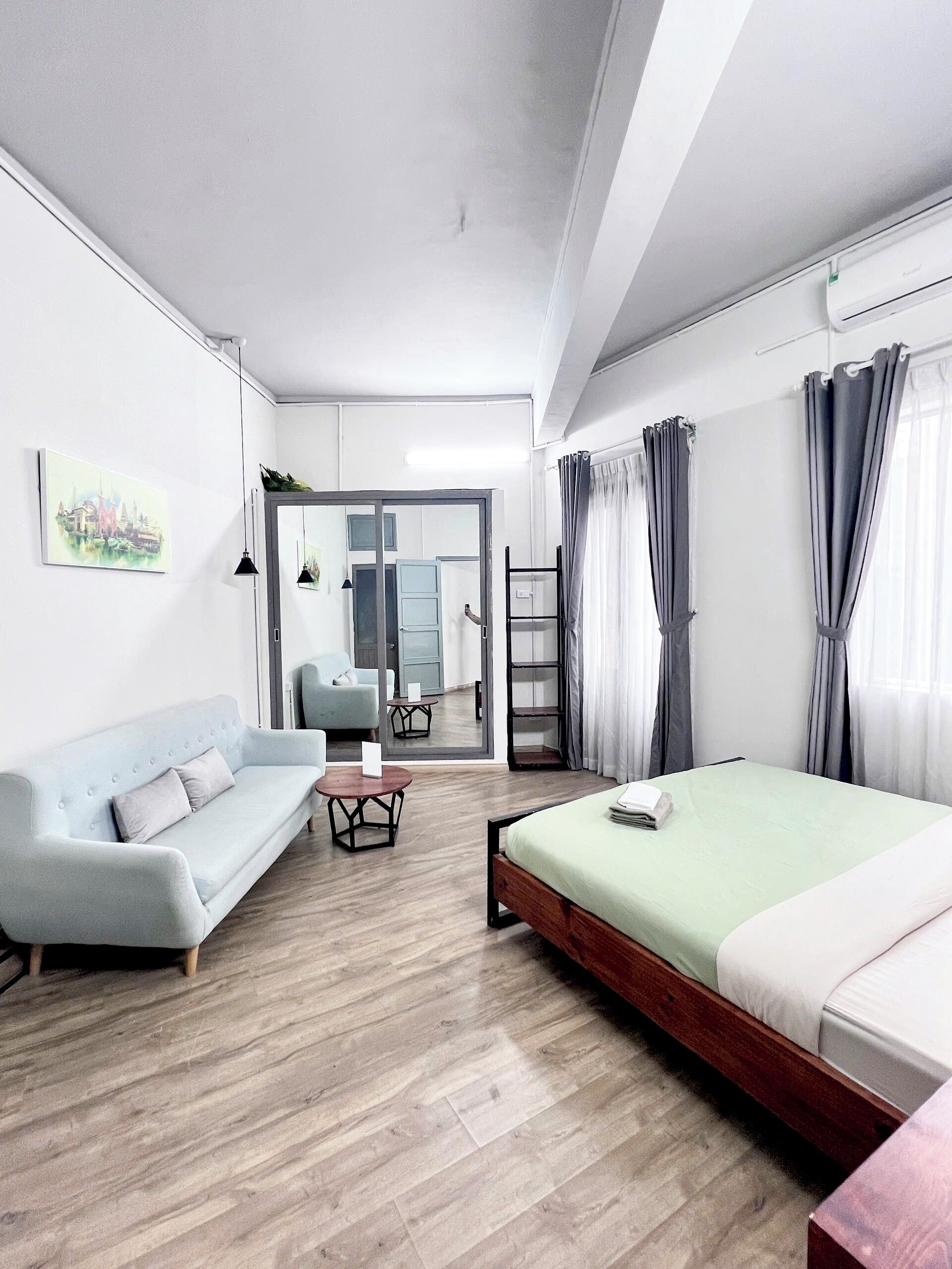 Deluxe-huoneisto, parveke, kaupunkinäköala