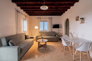 Double Room, Balcony, Pool View | Living area - Hillside Collection - by Hospirit (Mykonos)