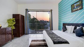 Villa Deluxe, balcón, vistas al jardín