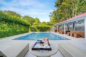 Outdoor pool - Alaya Stays Tranquil Meadows 5BHK Farm (Taoru)
