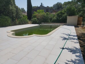 Pool - Rent house very beautiful mas provençal south Luberon - 10 beds (Mérindol)