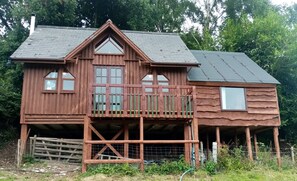 Cabaña superior, baño compartido ((for five)) | Vista del balcón